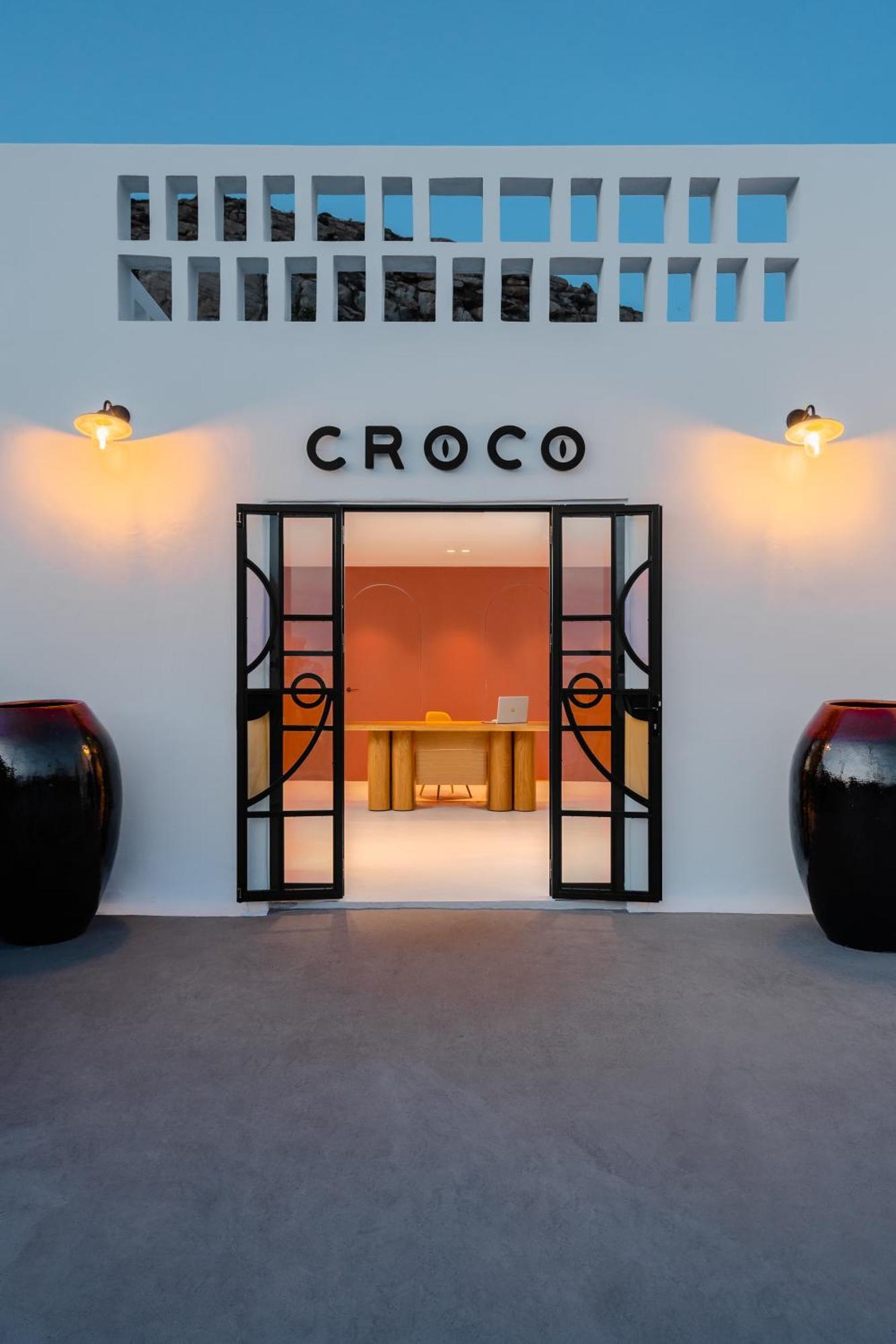 Hotel Croco Mykonos Tourlos Exterior foto